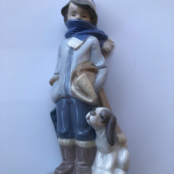 Vintage Lladro #5220 WINTER - Picture 2 of 6